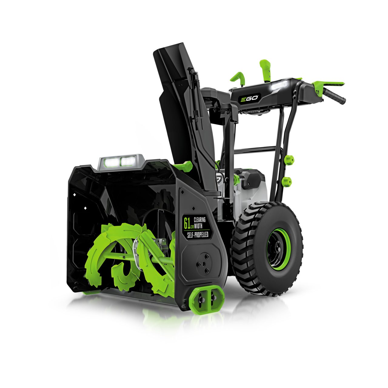 ZWEISTUFIGE SCHNEEFRÄSE MIT RADANTRIEB