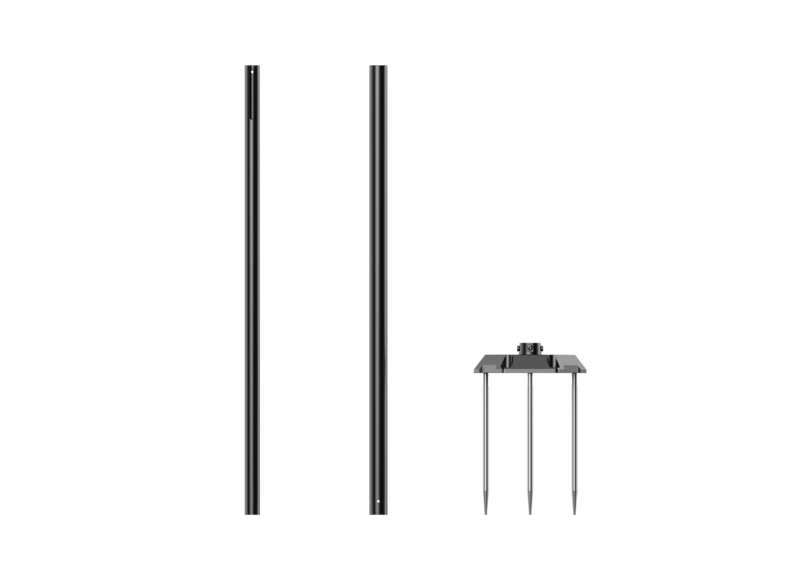PATH IQ™ Antennenmast und Befestigungsfuß