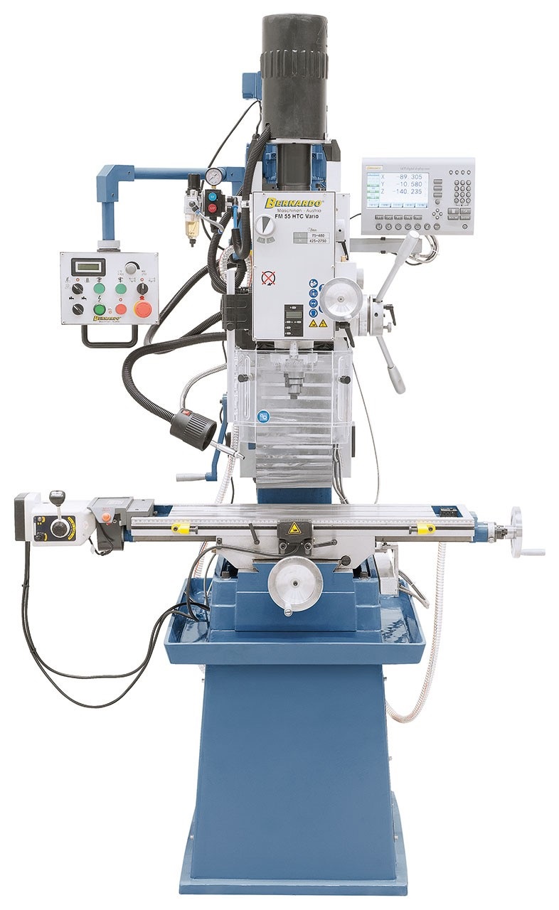 02-1102_11 Bohr- und Fräsmaschine FM 55 HTC Vario inkl. 3-Achs-Digitalanzeige