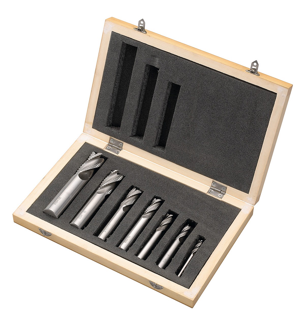 42-1010_1_1 Schaft-Schruppfräser HSS 7-tlg.