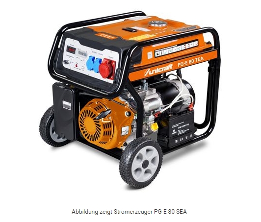 10482_0 Synchron-Stromerzeuger PG-E 80 TEA sofort lieferbar