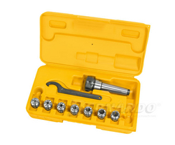 8252_0 Fräser-Spannzangenfutter- Set ER25, MK 3, 10-tlg.