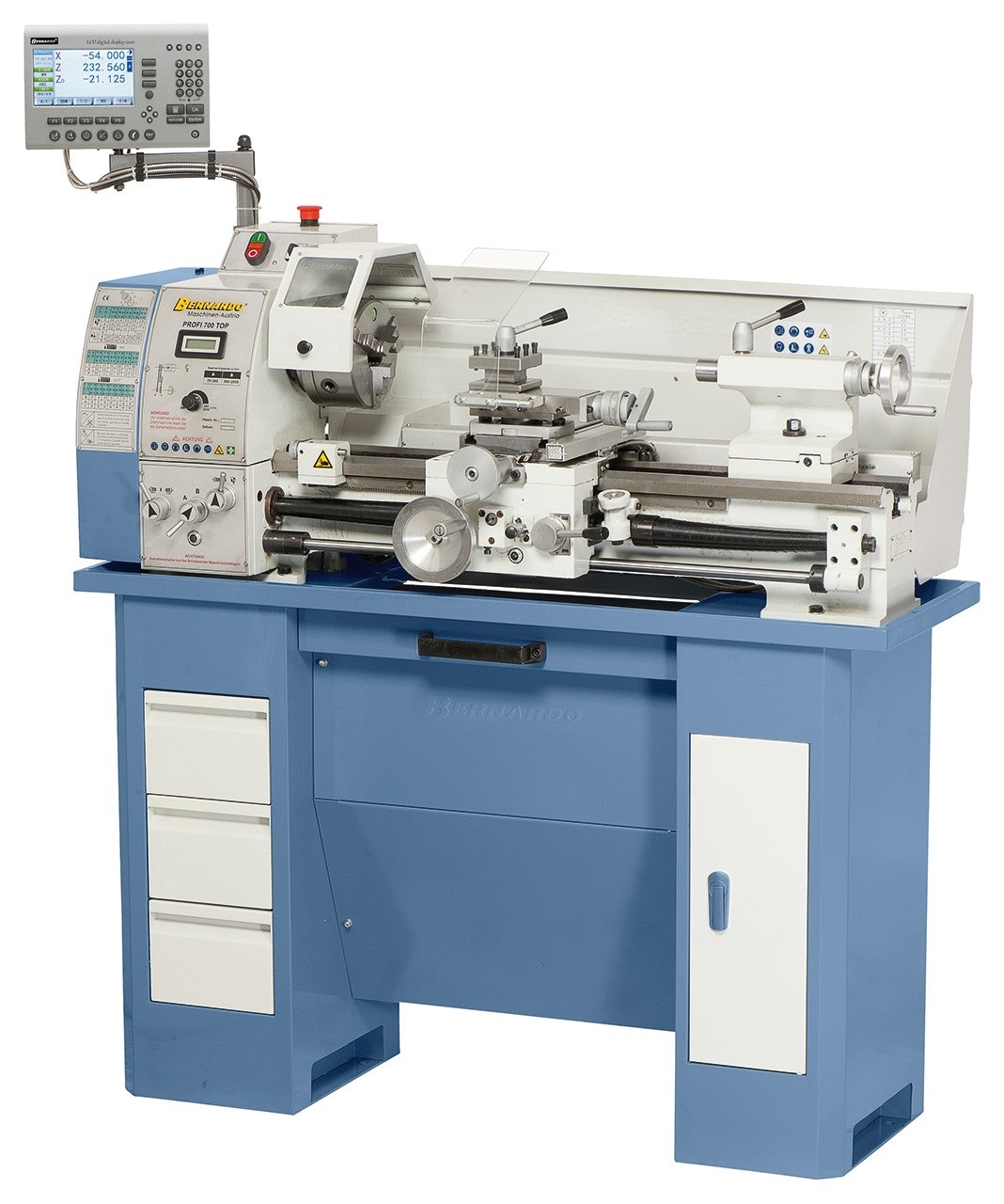 03-1175b_1 Drehmaschine Profi 700 Top inkl. 2-Achs-Digitalanzeige