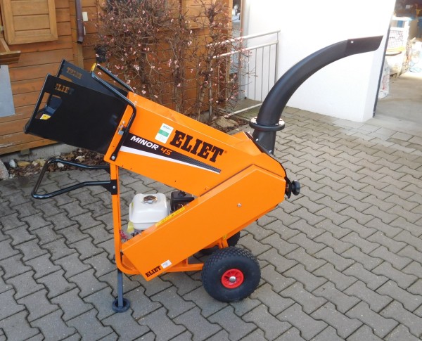 ELIET Benzin-Häcksler Minor 4S 6,5 PS Honda GX200, sofort lieferbar